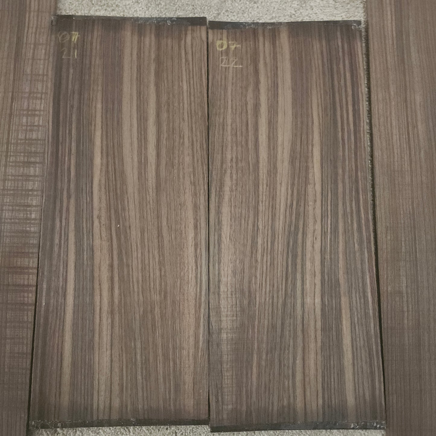 Indian rosewood acoustic guitar back and side