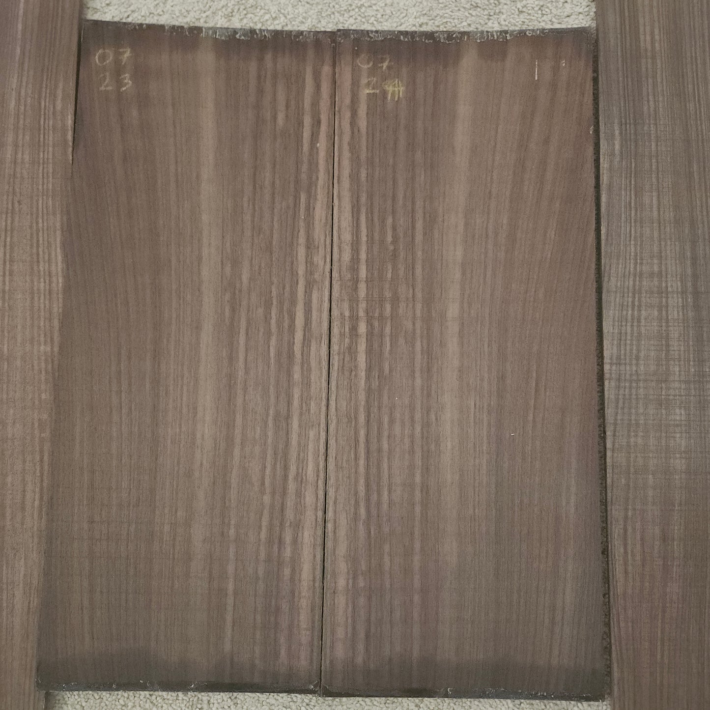 Indian rosewood acoustic guitar back and side