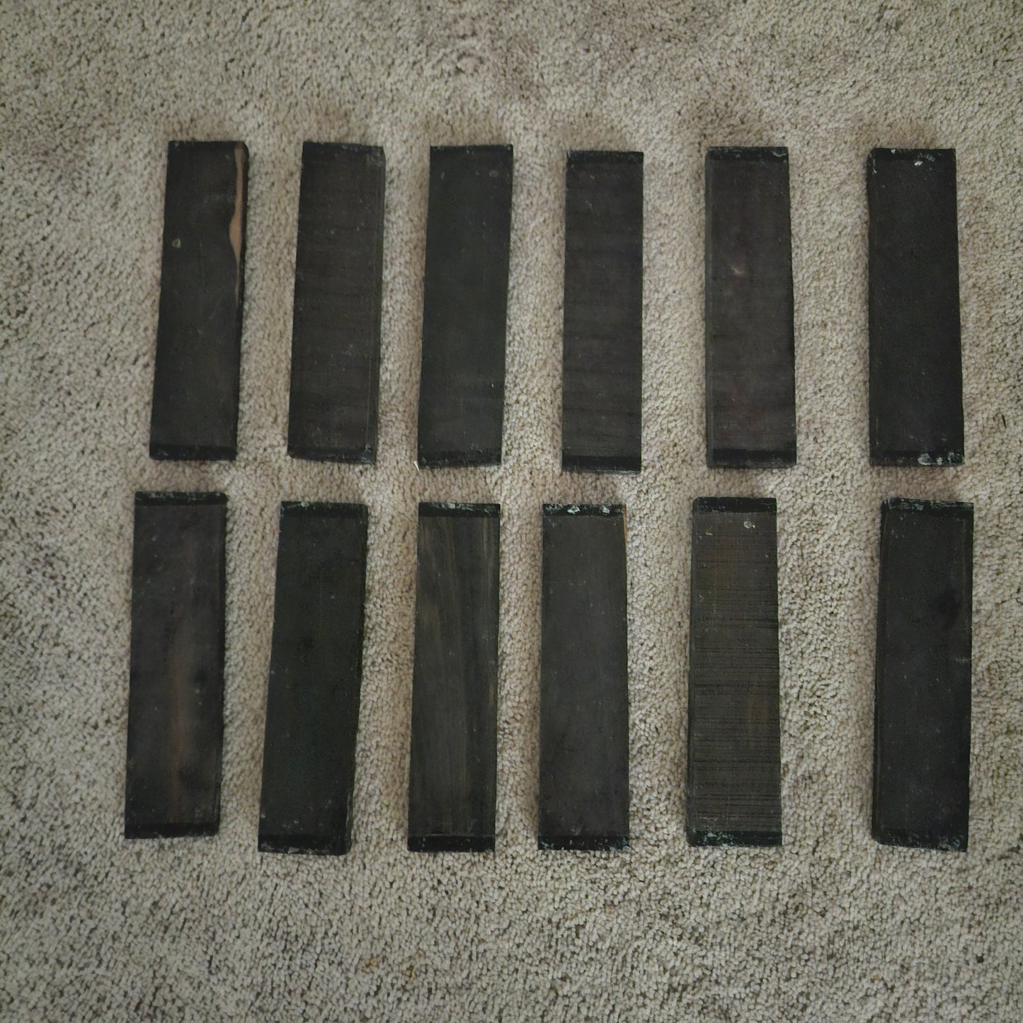 Combo Pack Indian Ebony Guitar Bridge (5 pc)