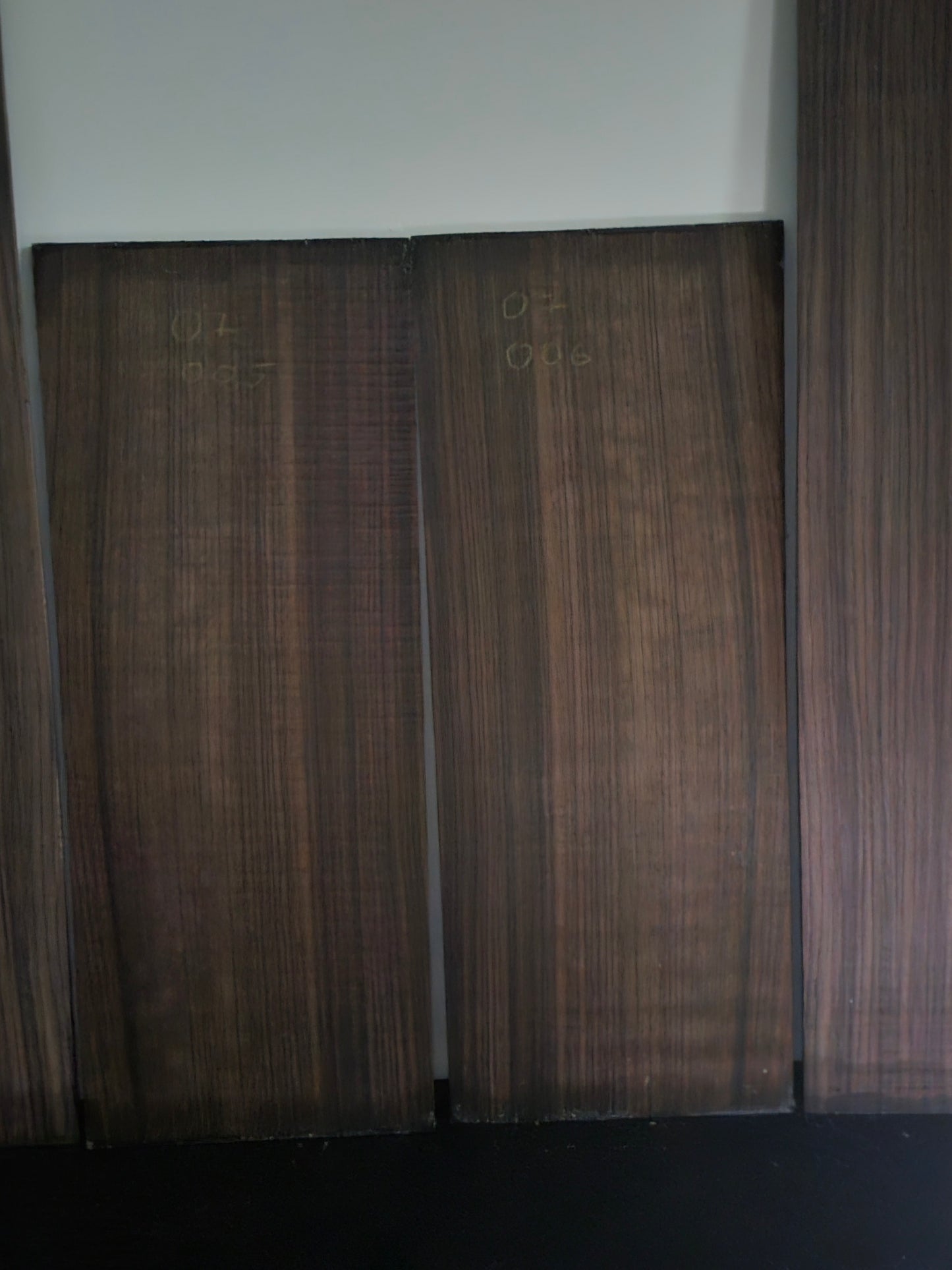 Indian rosewood acoustic guitar back and side