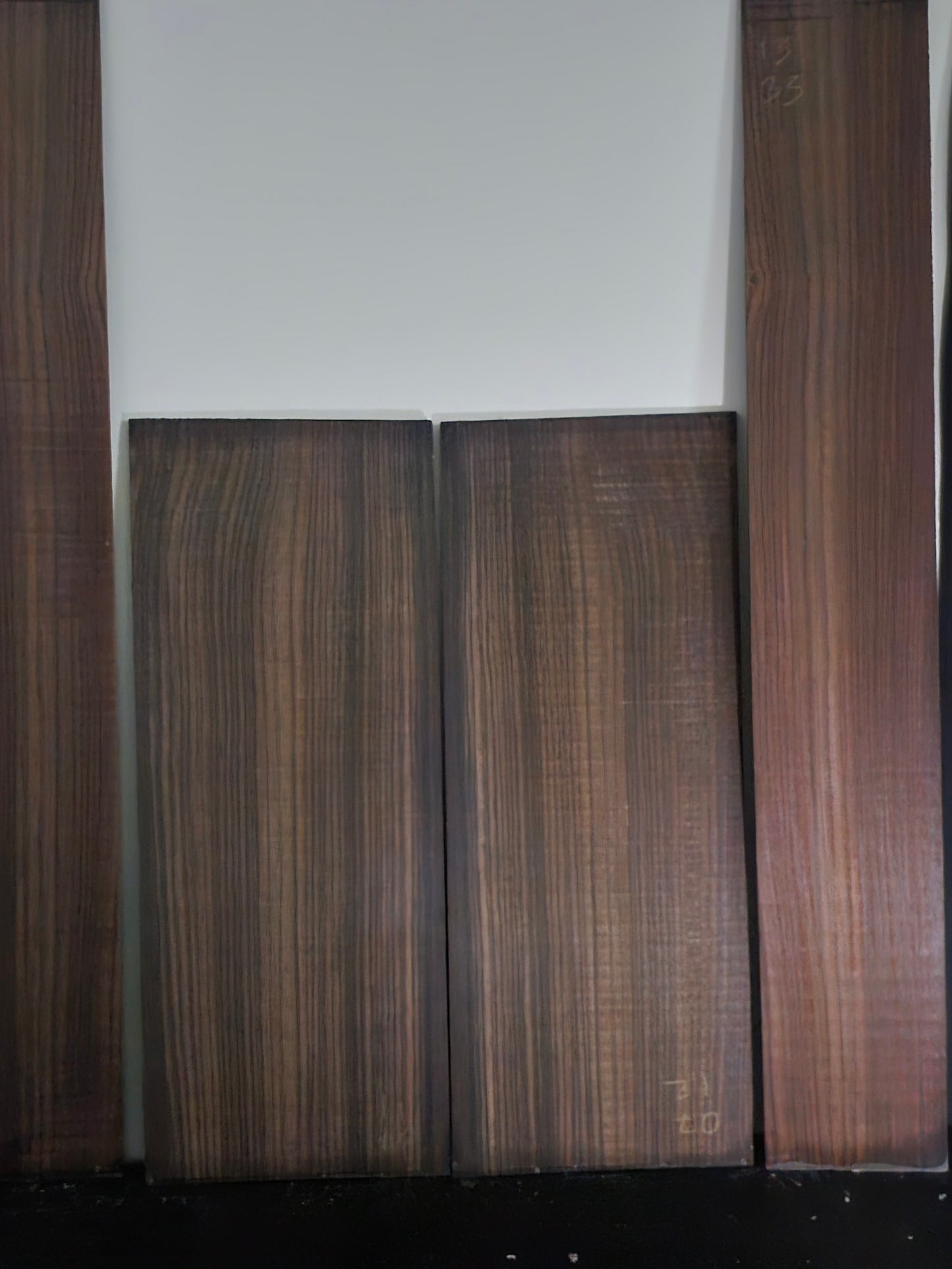 Indian rosewood acoustic guitar back and side