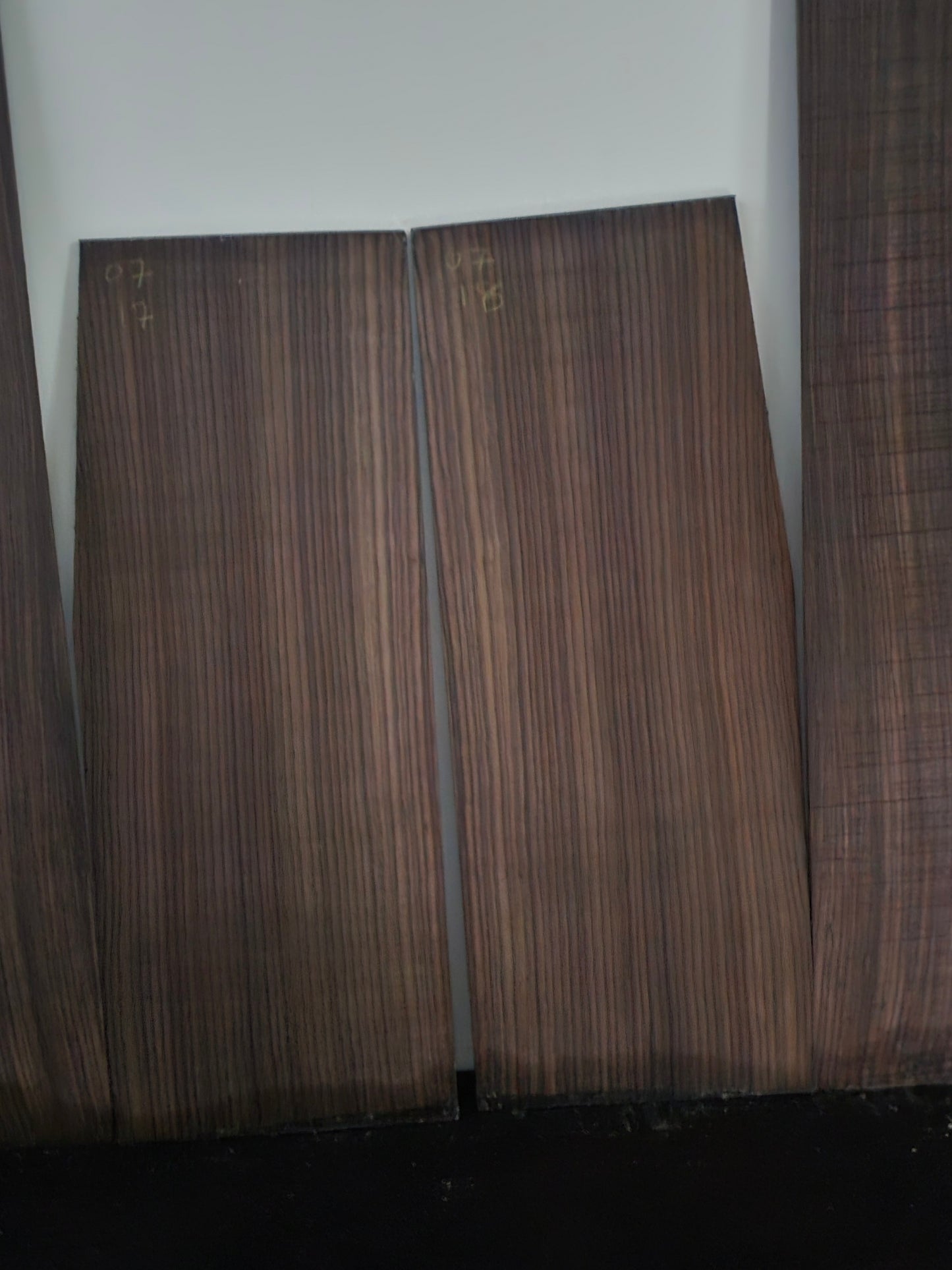 Indian rosewood acoustic guitar back and side