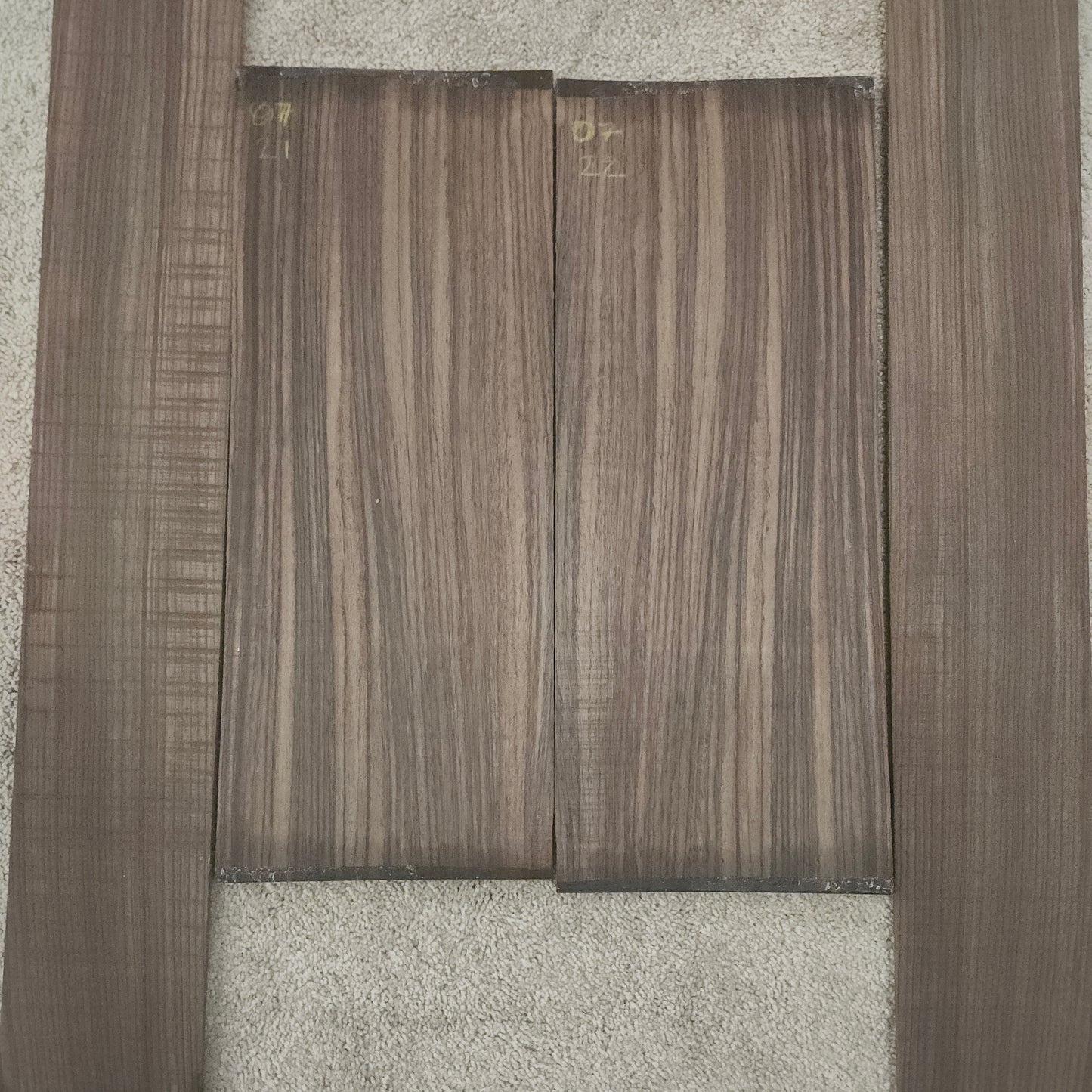 Indian rosewood acoustic guitar back and side