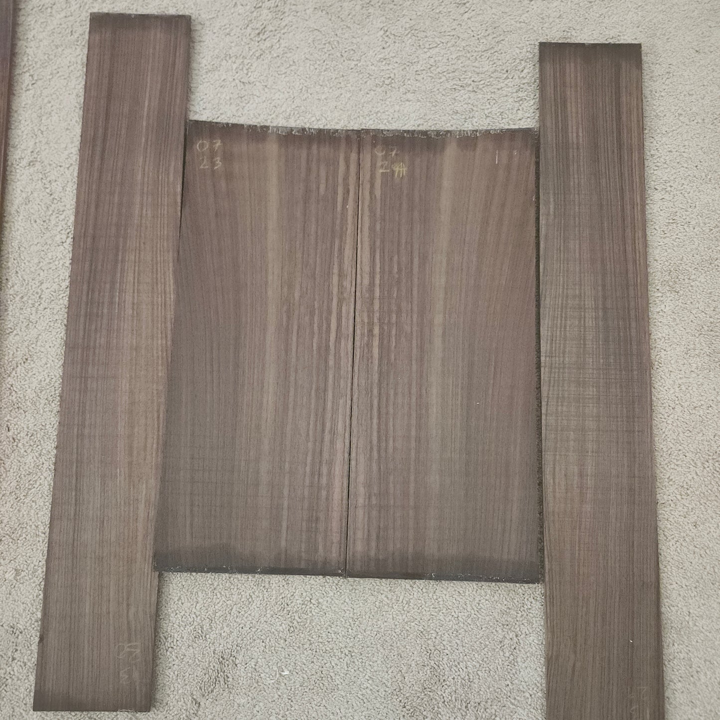 Indian rosewood acoustic guitar back and side