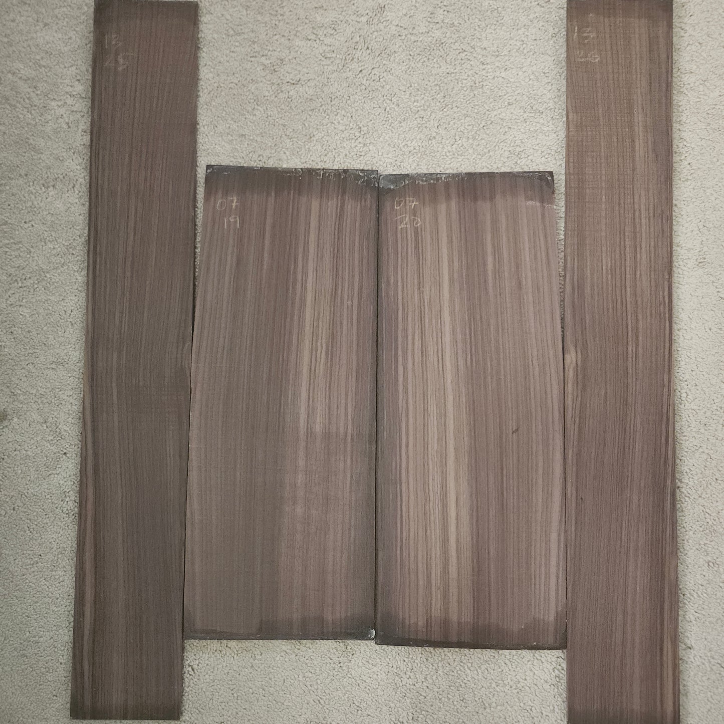 Indian rosewood acoustic guitar back and side