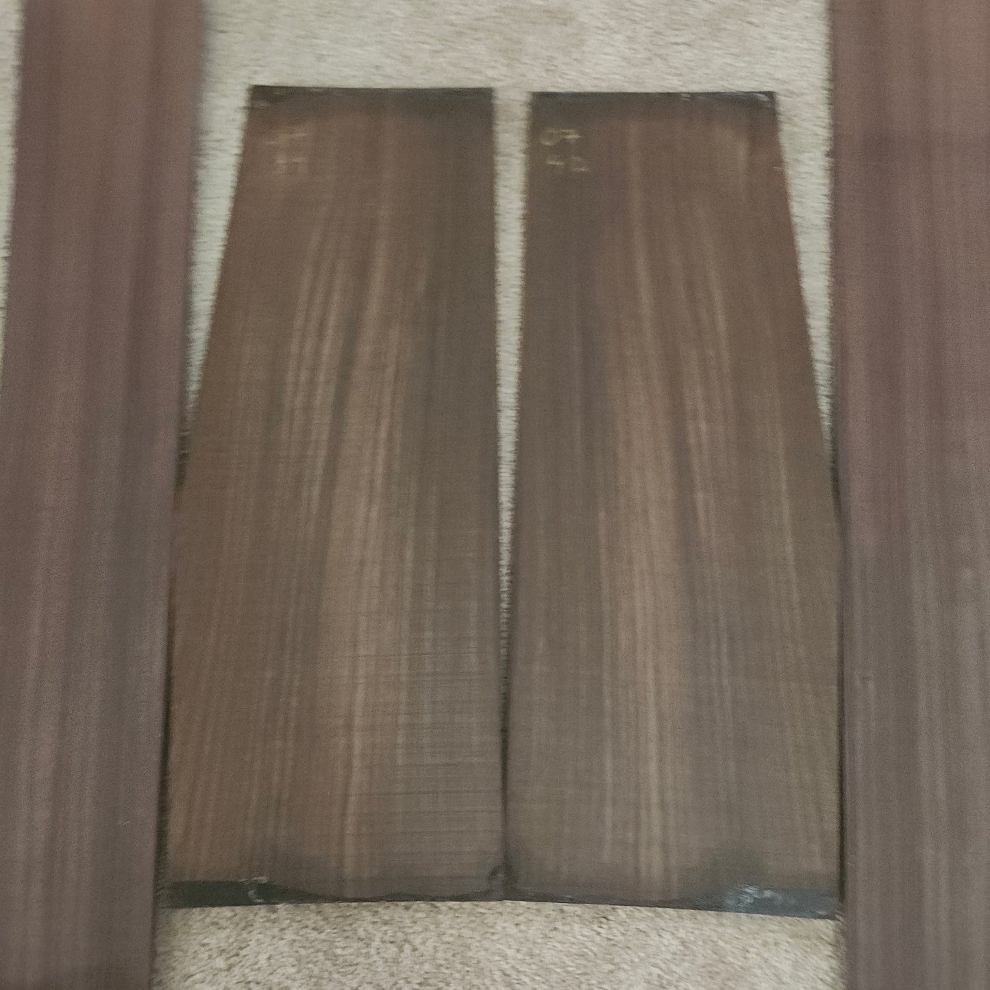 Indian rosewood acoustic guitar back and side