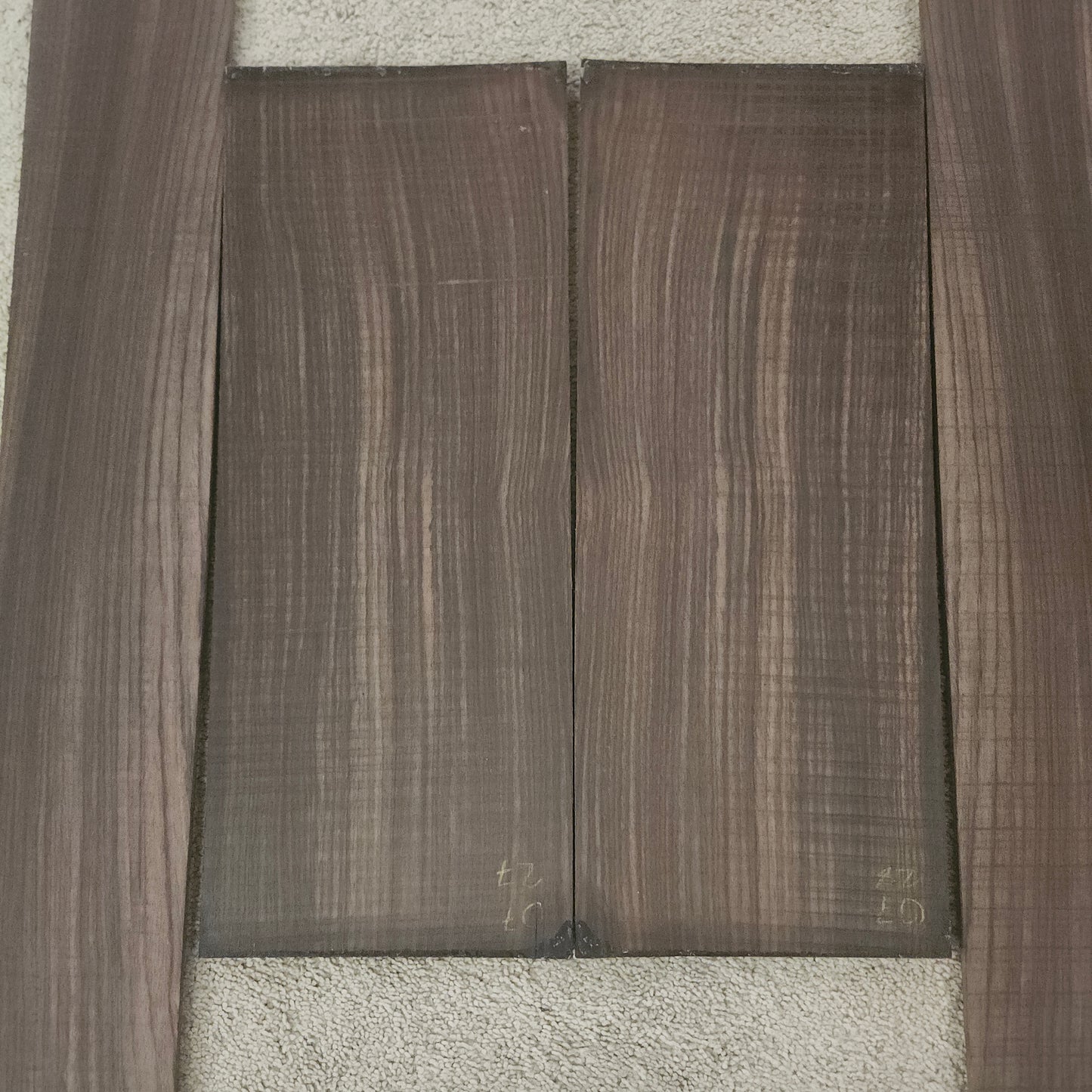 Indian rosewood acoustic guitar back and side