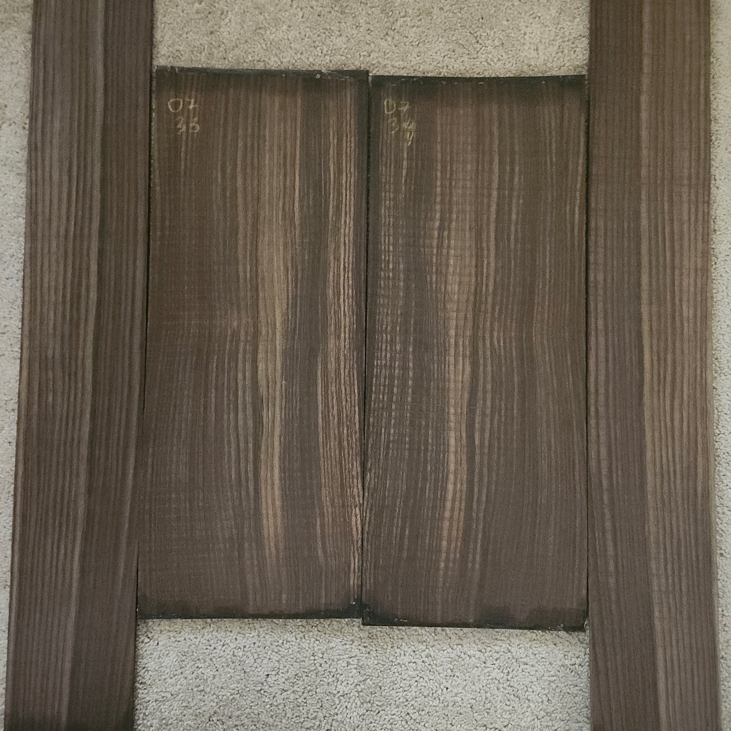 Indian rosewood acoustic guitar back and side