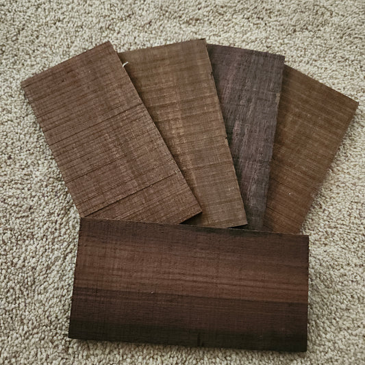 Indian Rosewood Guitar Headplate Veneer