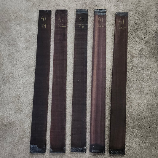 Indian rosewood fingerboard veneer