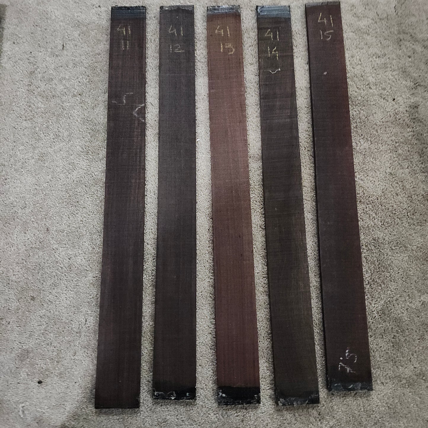 Indian rosewood fingerboard veneer