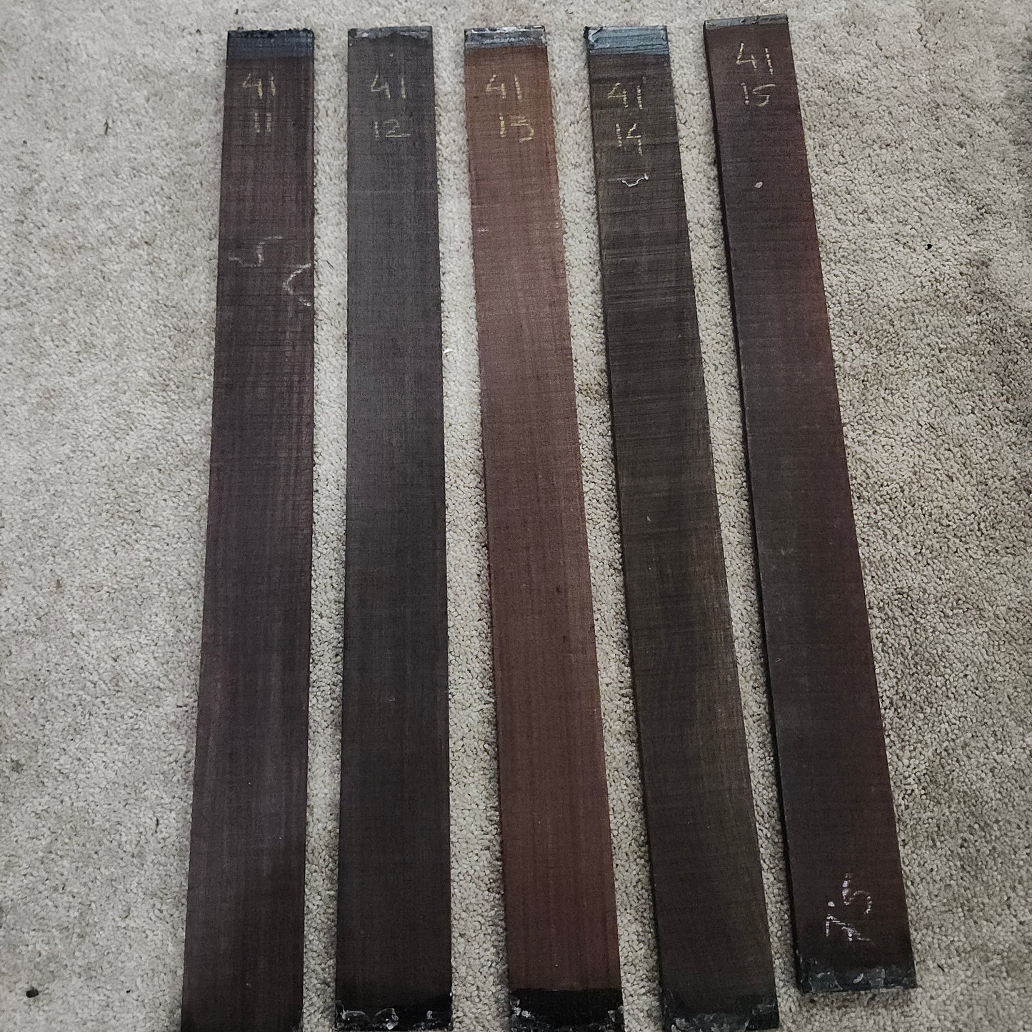 Indian rosewood fingerboard veneer