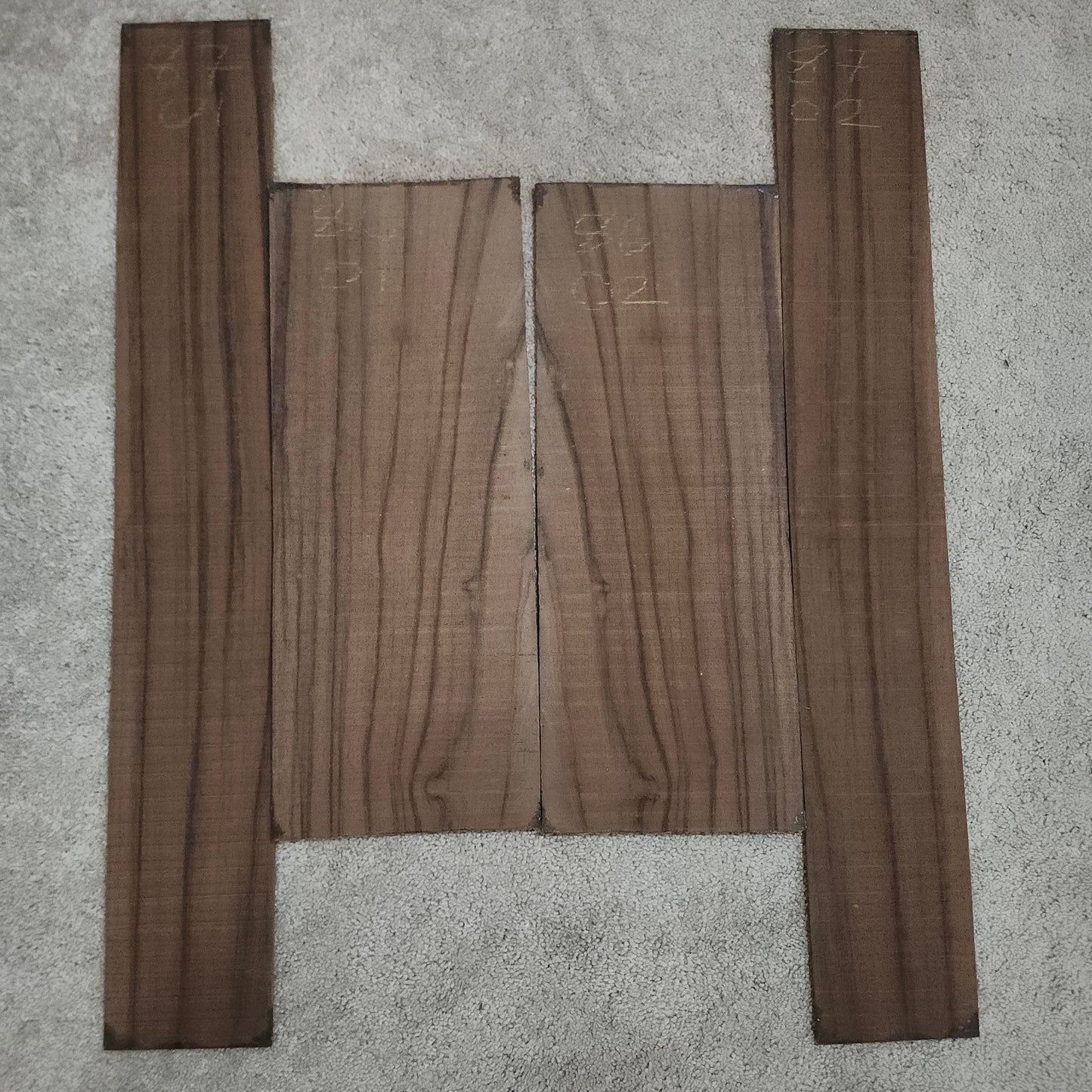 Indian Laurel Back & Side Grade (AAA) 15