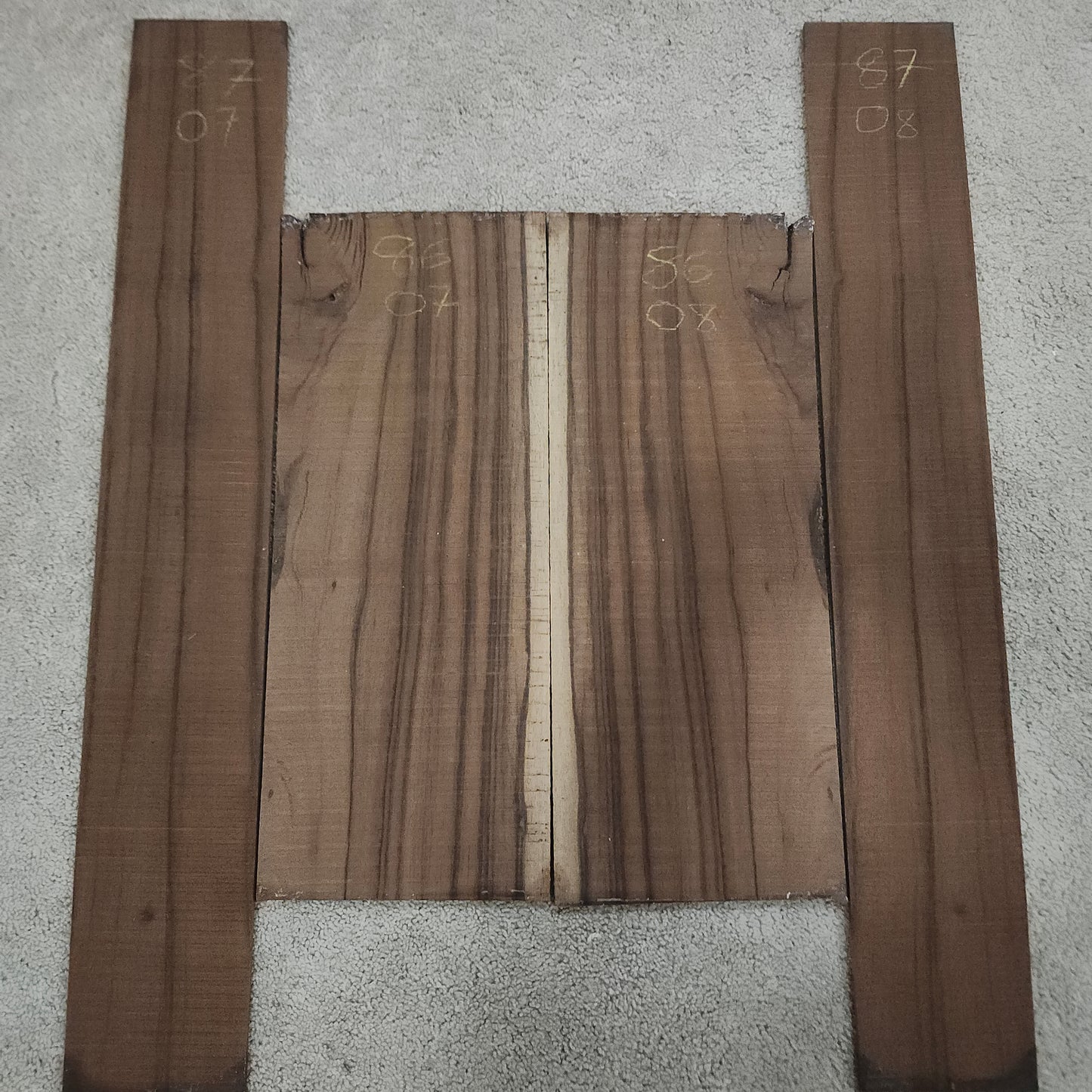 Indian Laurel Back & Side Grade (AAA)12