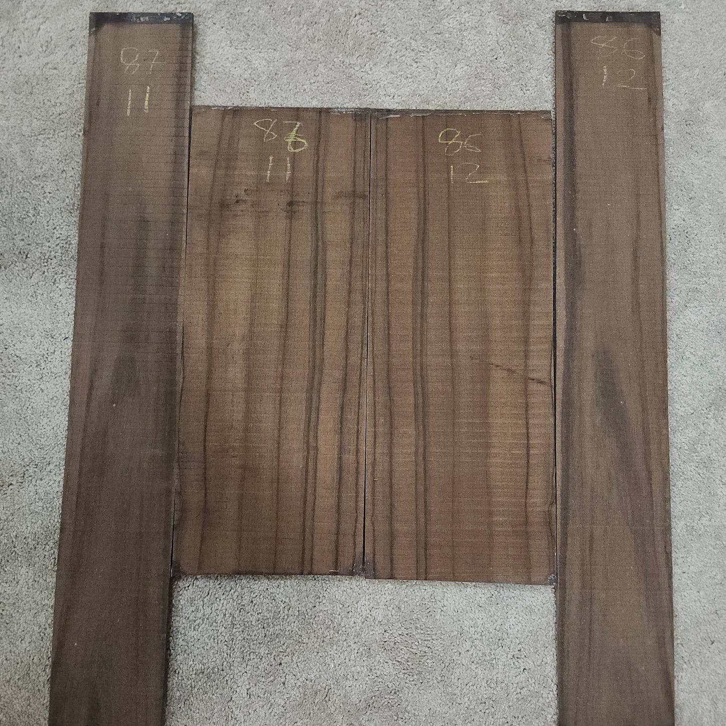 Indian Laurel Back & Side Grade (AAA) 10