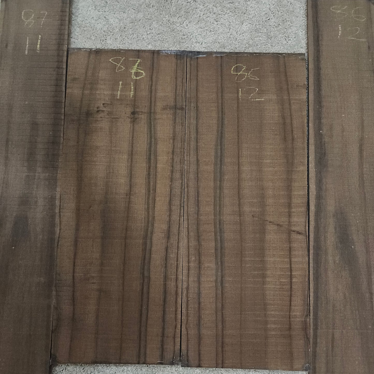 Indian Laurel Back & Side Grade (AAA) 10