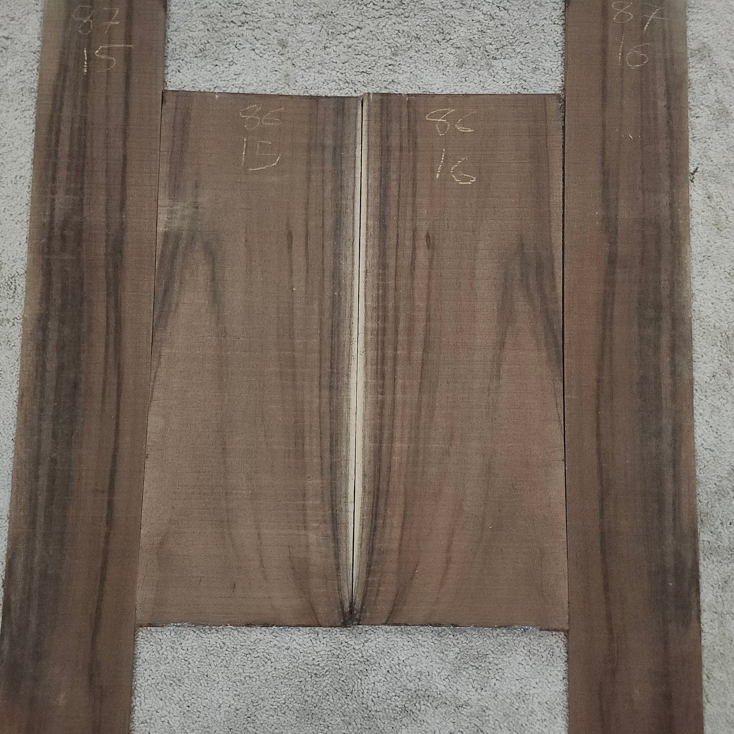 Indian Laurel Back & Side Grade (AAA) 8