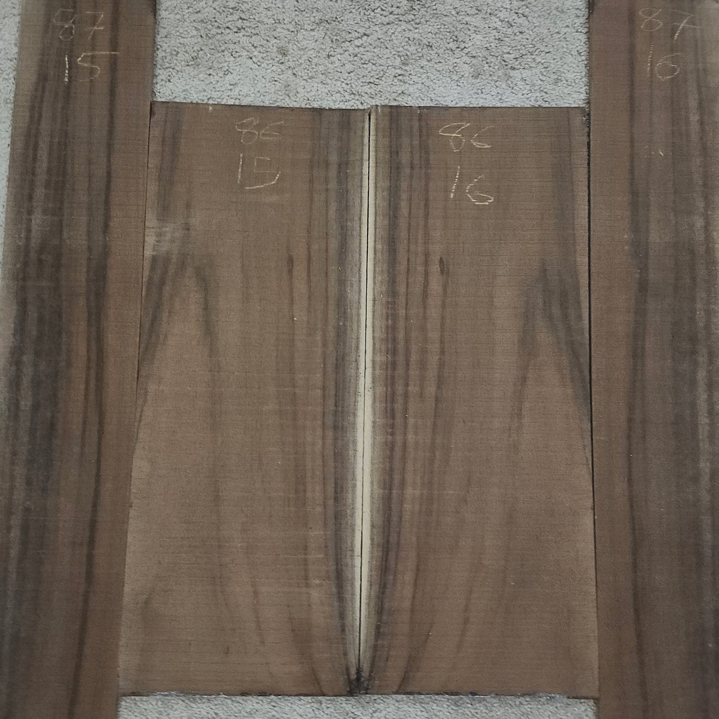 Indian Laurel Back & Side Grade (AAA) 8