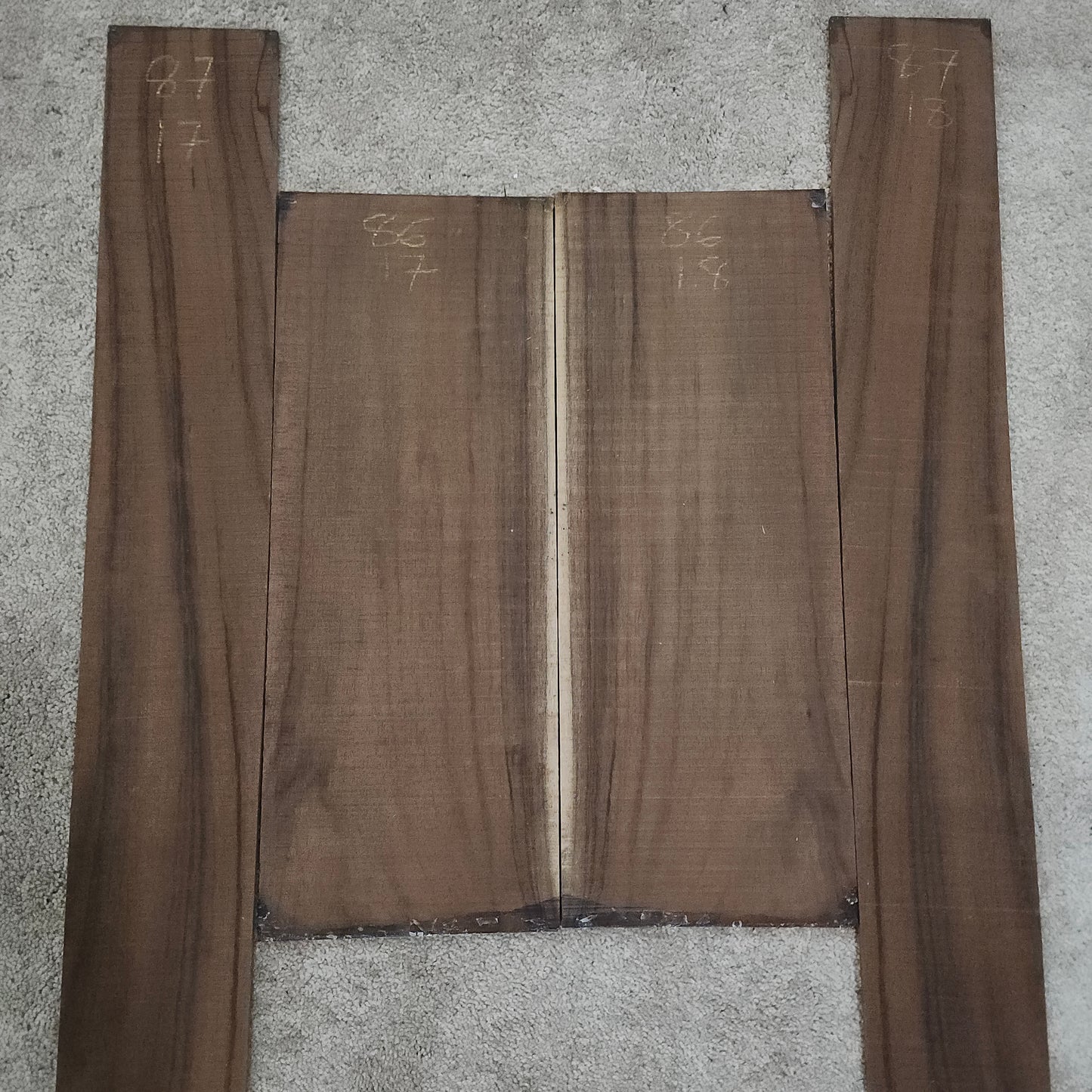 Indian Laurel Back & Side Grade (AAA) 7