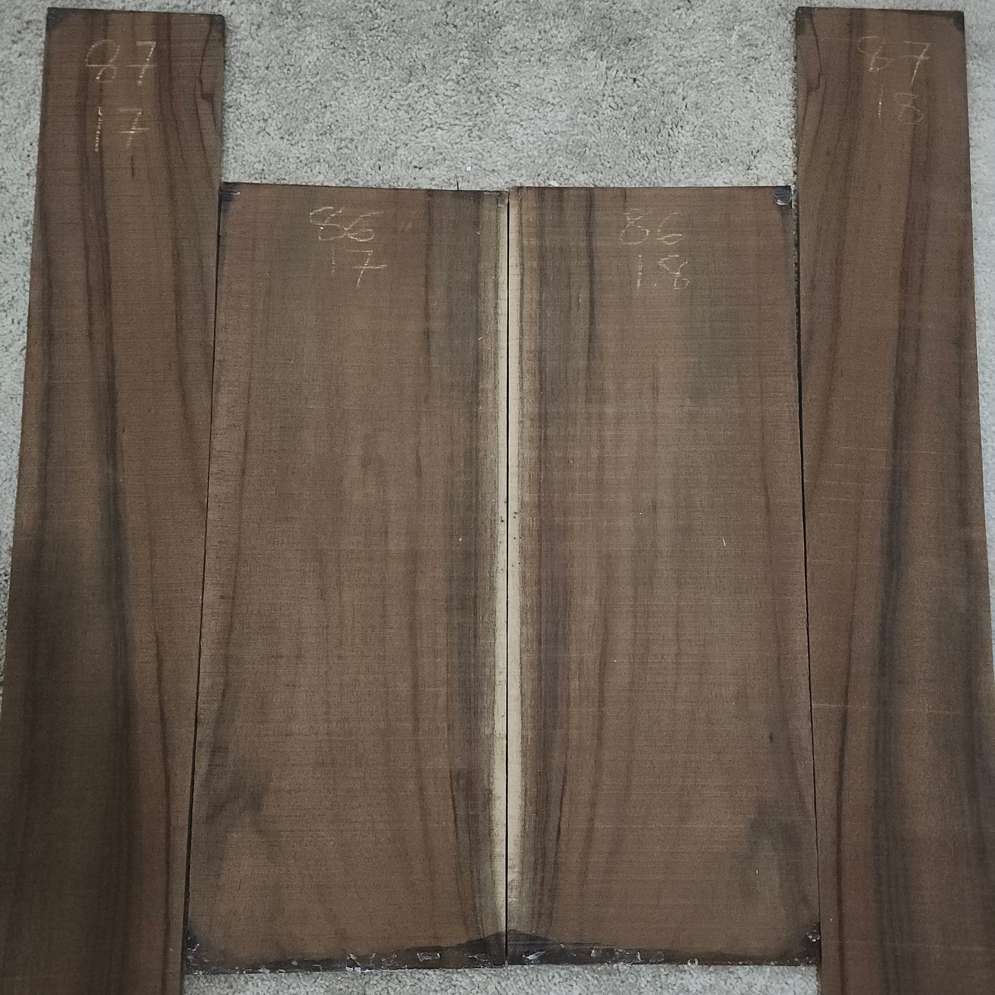 Indian Laurel Back & Side Grade (AAA) 7