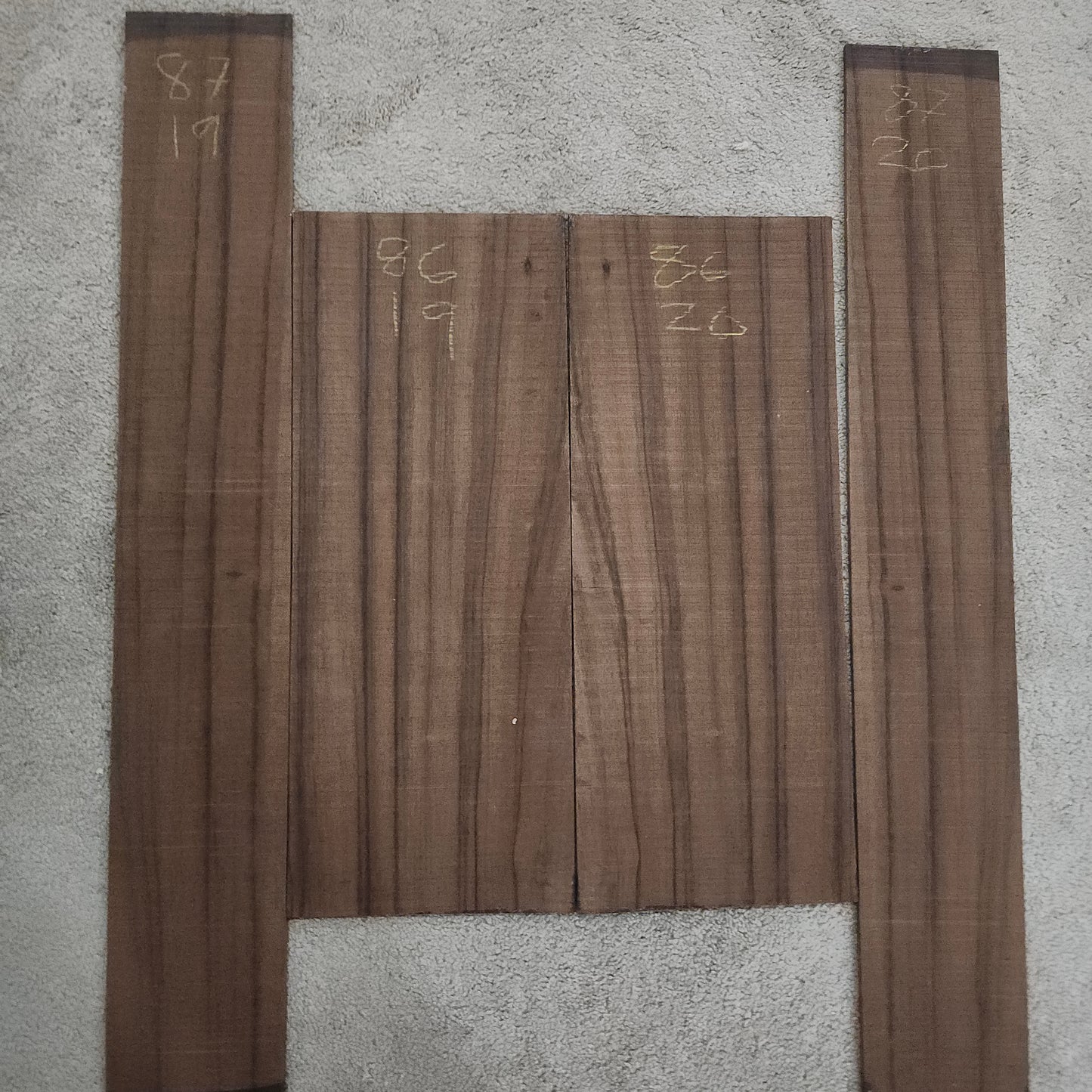 Indian Laurel Back & Side Grade (AAA) 6