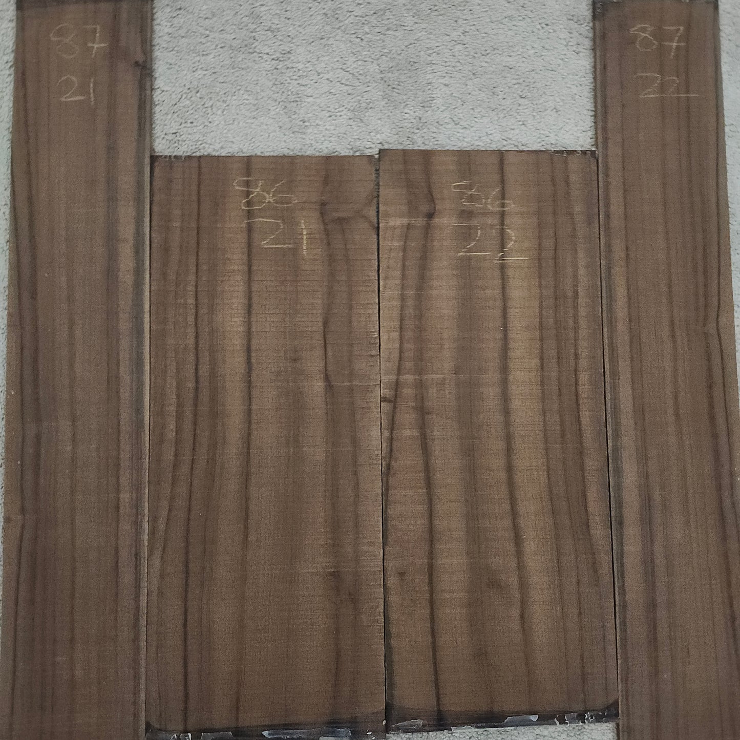 Indian Laurel Back & Side Grade (AAA) 5