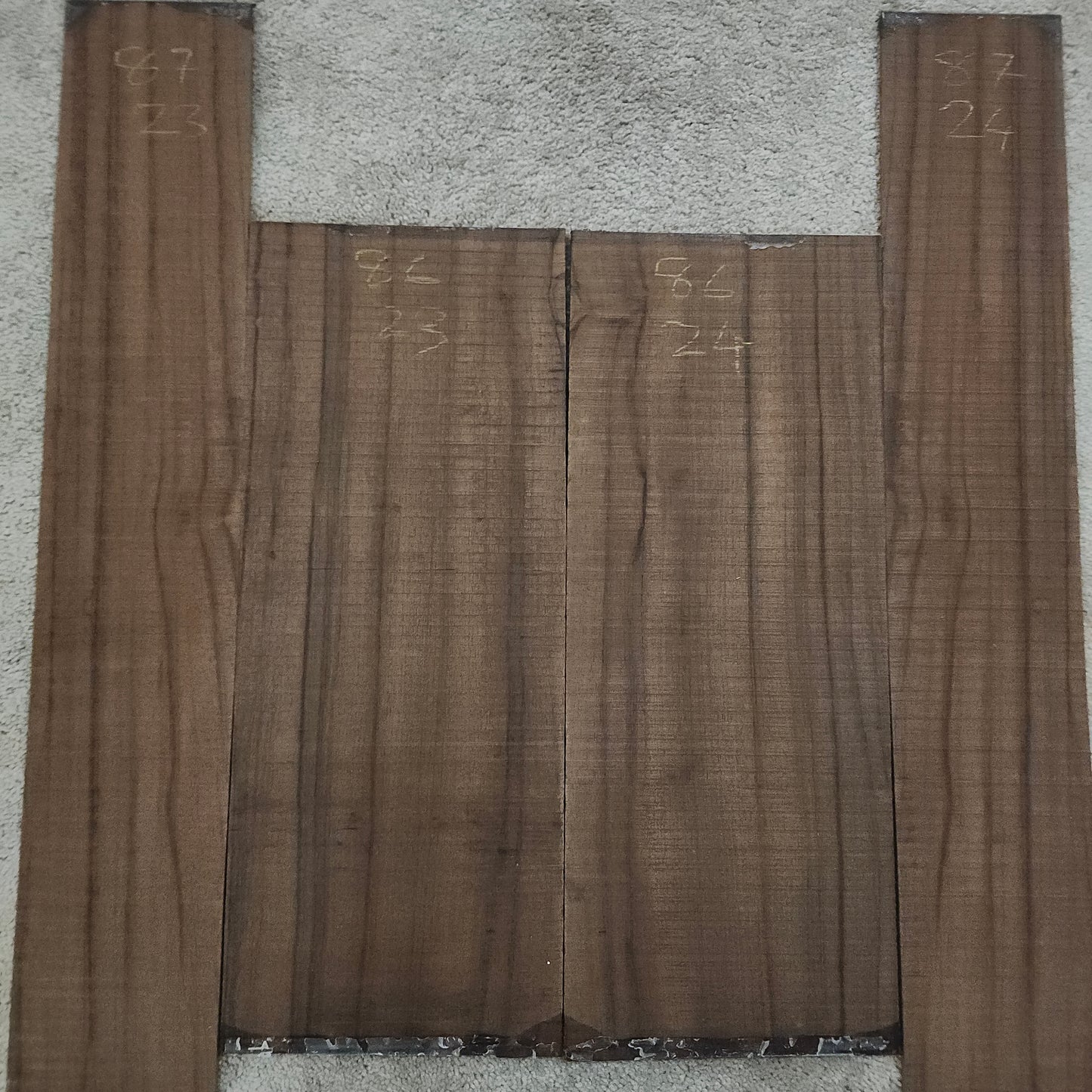 Indian Laurel Back & Side Grade (AAA) 4