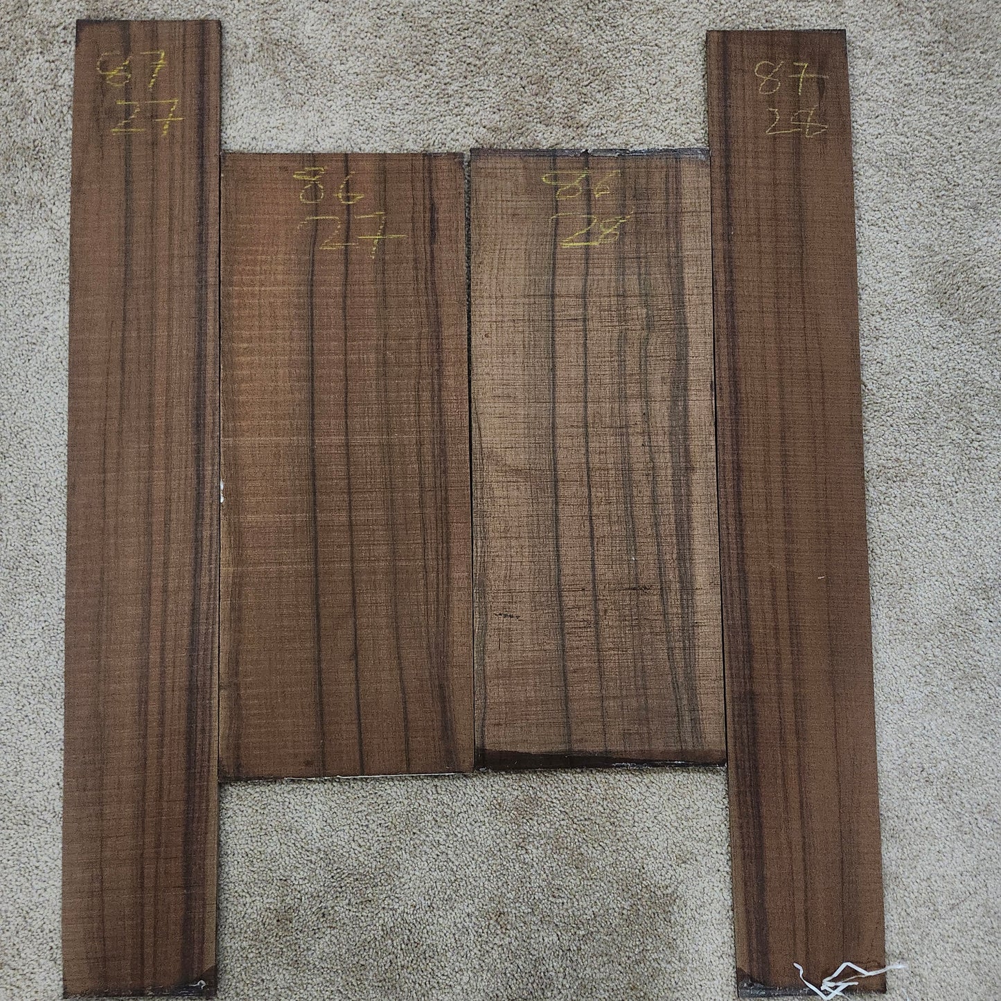 Indian Laurel Back & Side Grade (AAA) 2