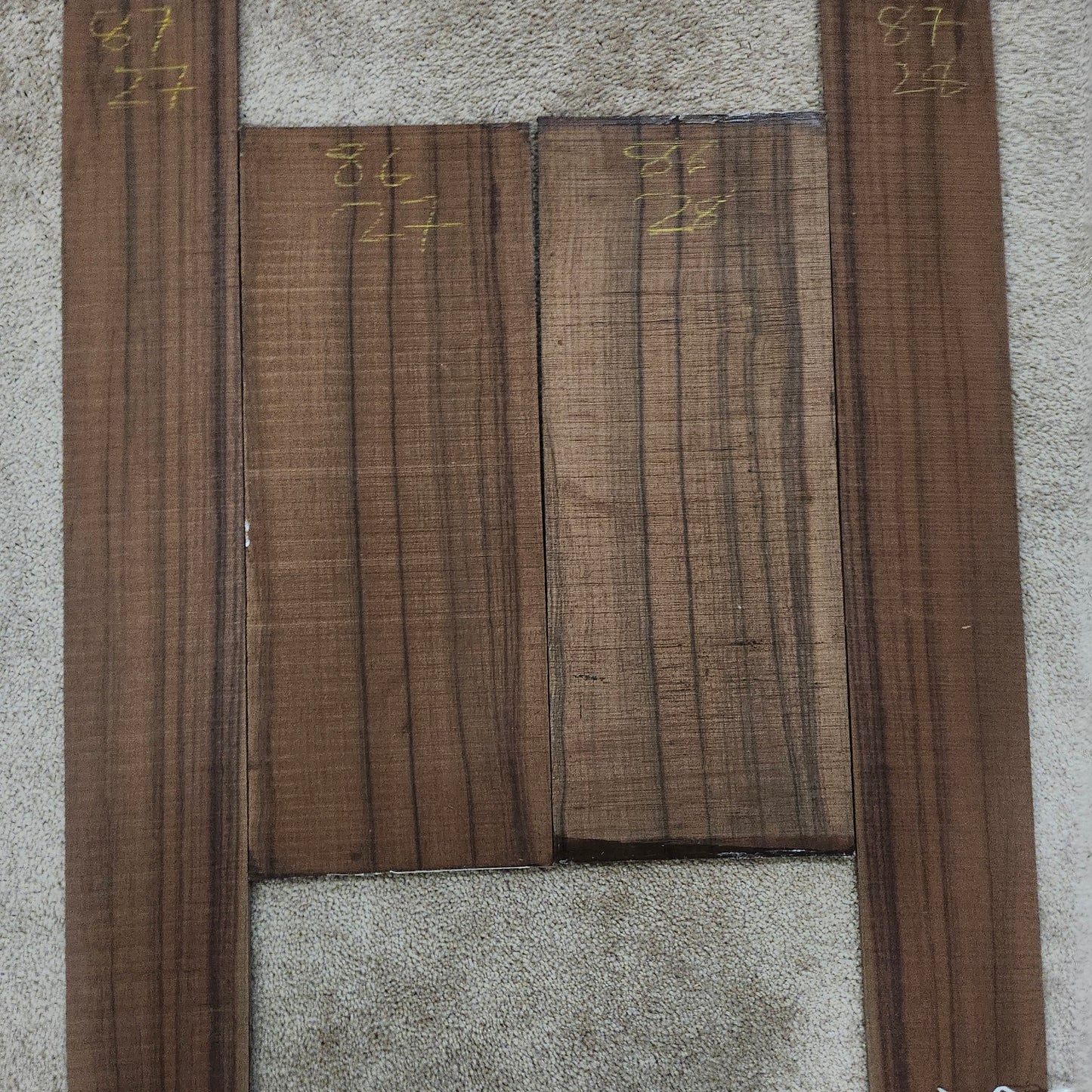 Indian Laurel Back & Side Grade (AAA) 2