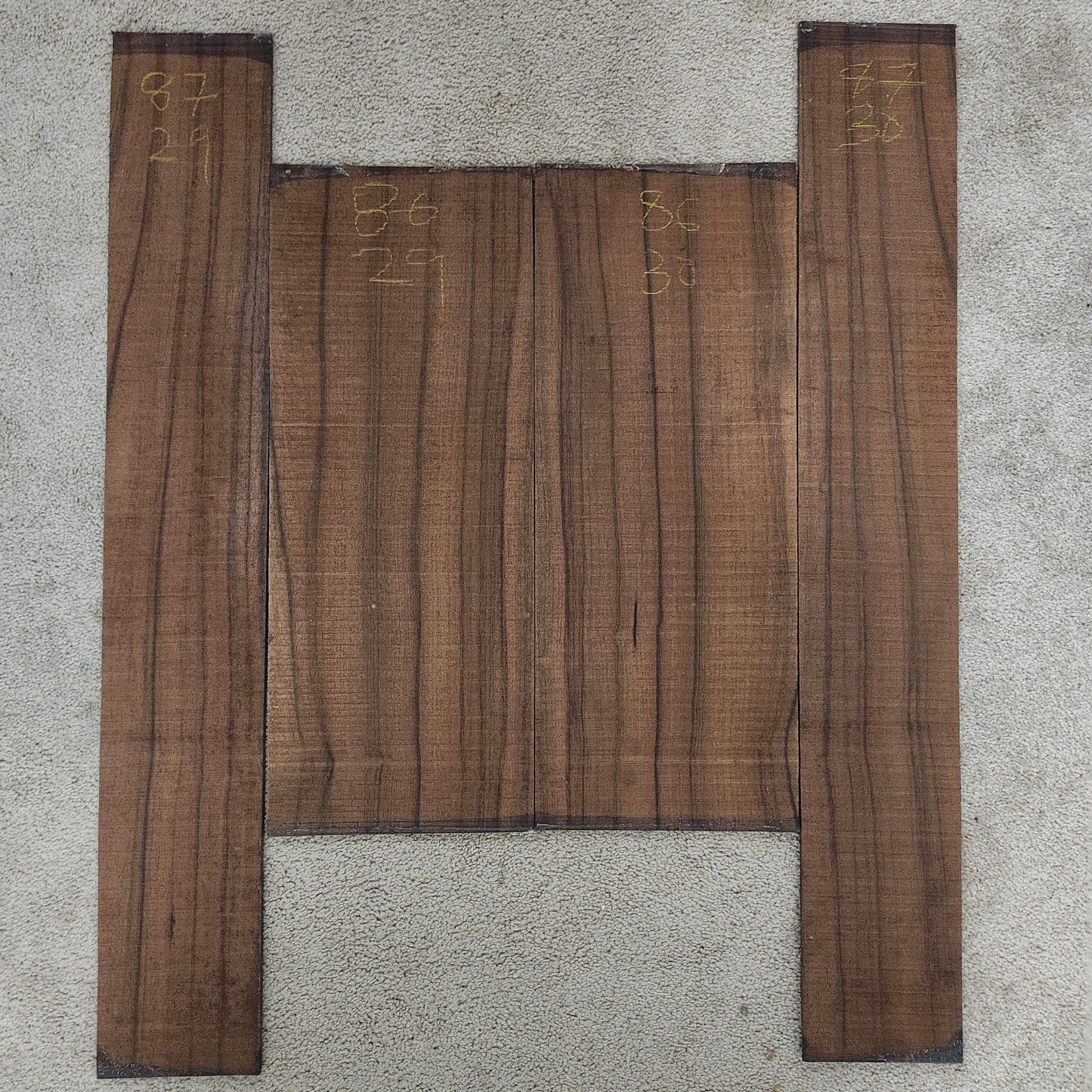 Indian Laurel Back & Side Grade (AAA) 1