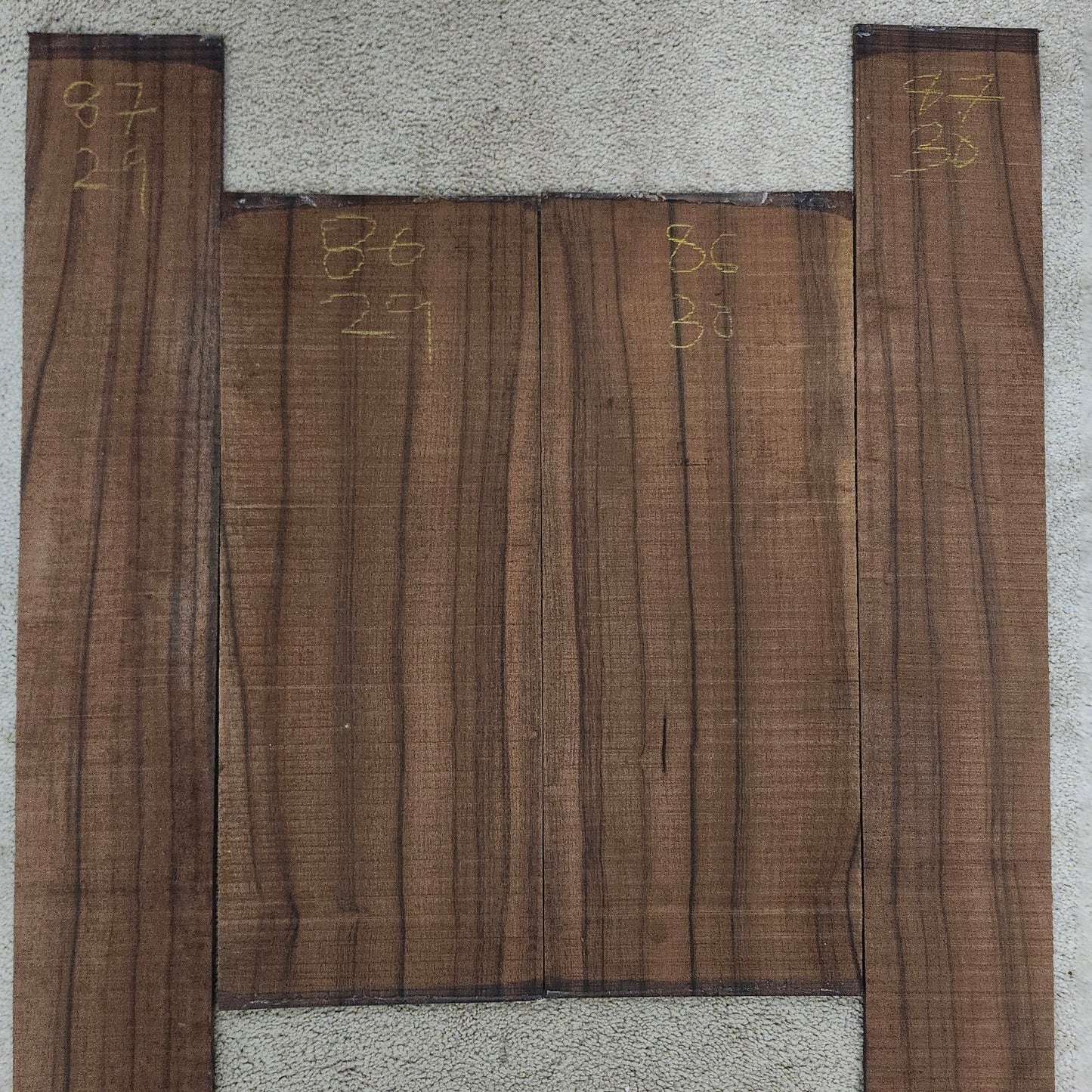 Indian Laurel Back & Side Grade (AAA) 1