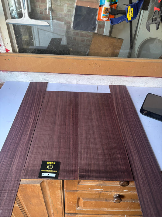 Indian rosewood back and side (Classical) 01. 550/200/4.5 - 850/110/4.5MM